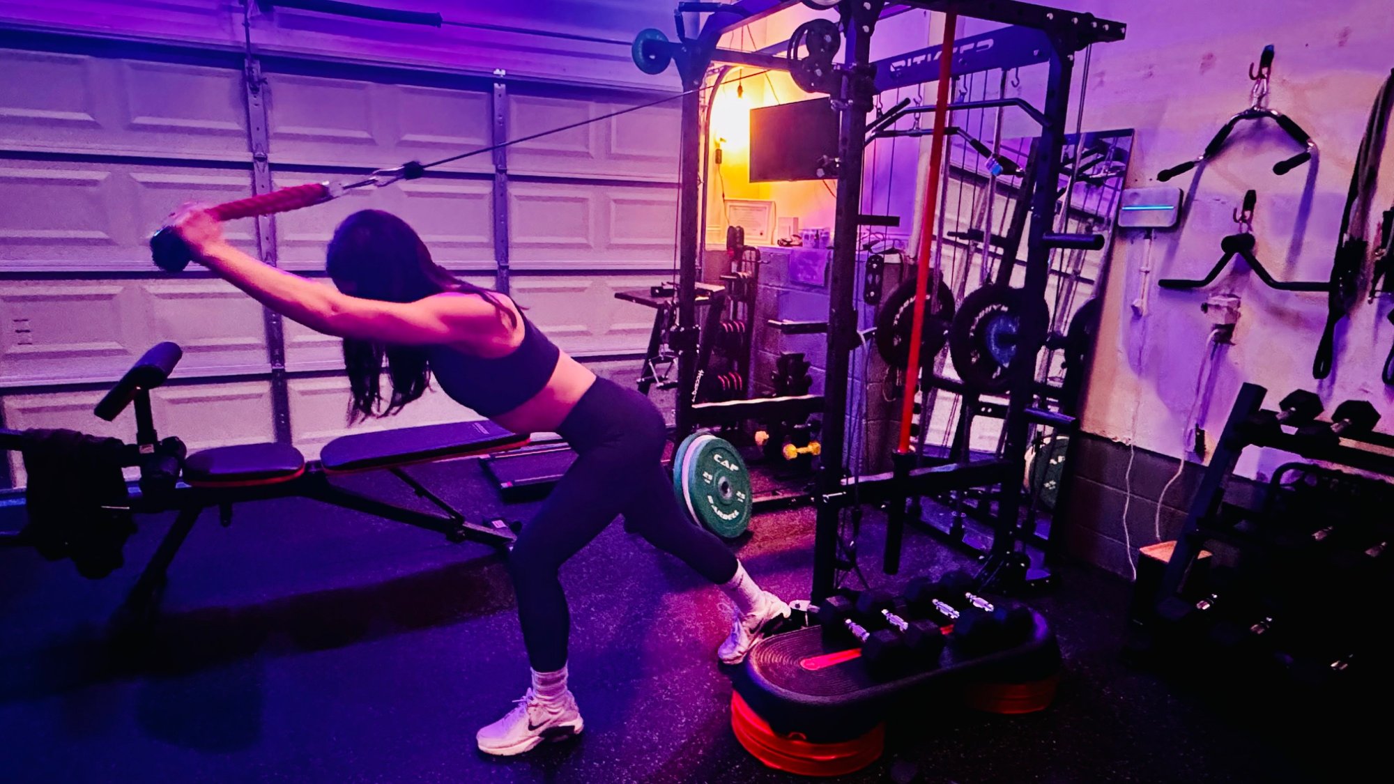 Private personal training session at MPWR Health gym Nashville TN