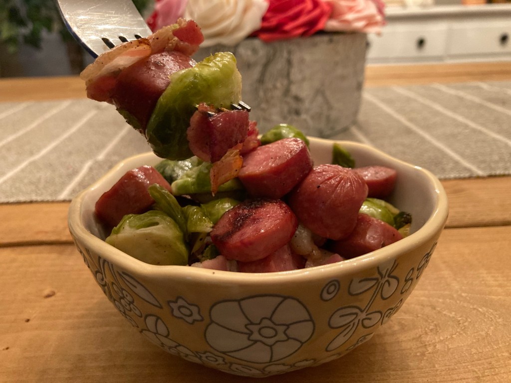 Bacon, Sausage, and Brussel&nbsp;Sprouts