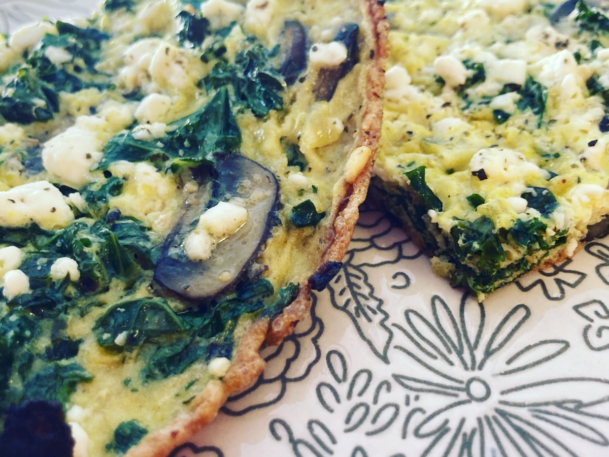Frittata with Kale, Mushroom and&nbsp;Ghee